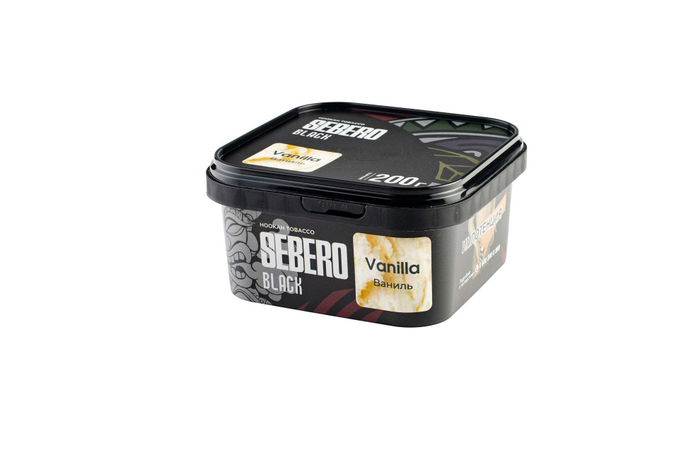 Sebero Black 200гр Vanilla - Ваниль