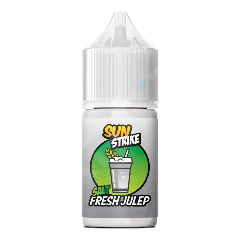 Жидкость SALT Sun Strike 30мл 20мг STRONG Fresh Julep - Холодный ягодный джулеп с мятой