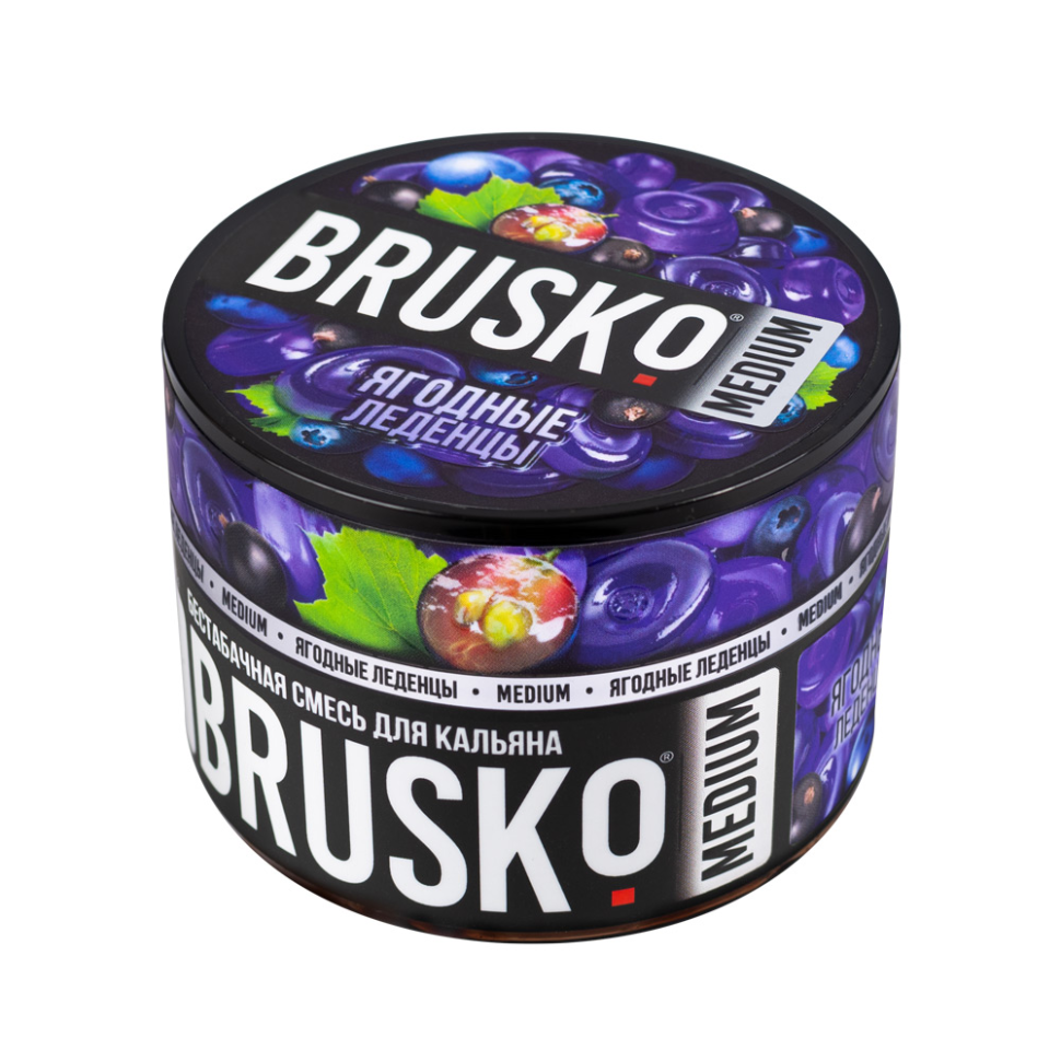Brusko 50гр Ягодные леденцы
