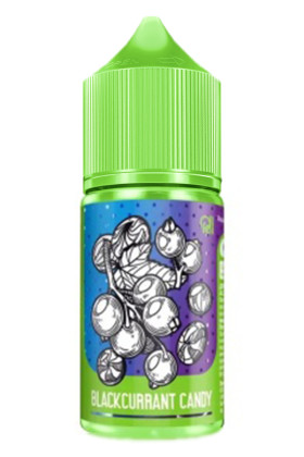 Жидкость SALT Rell Green 30мл 20мг - Blackcurrant Candy (Чёрная смородина, конфета)