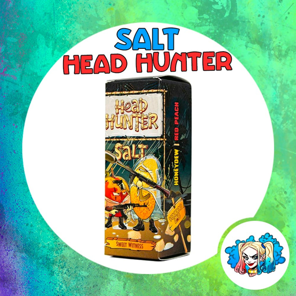 Жидкость SALT Head Hunter 30мл 20мг - SWEET WITNESS (Дыня песик)