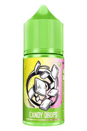 Жидкость SALT Rell Green 30мл 20мг - Candy Drops (Фруктовые жевательные конфеты)