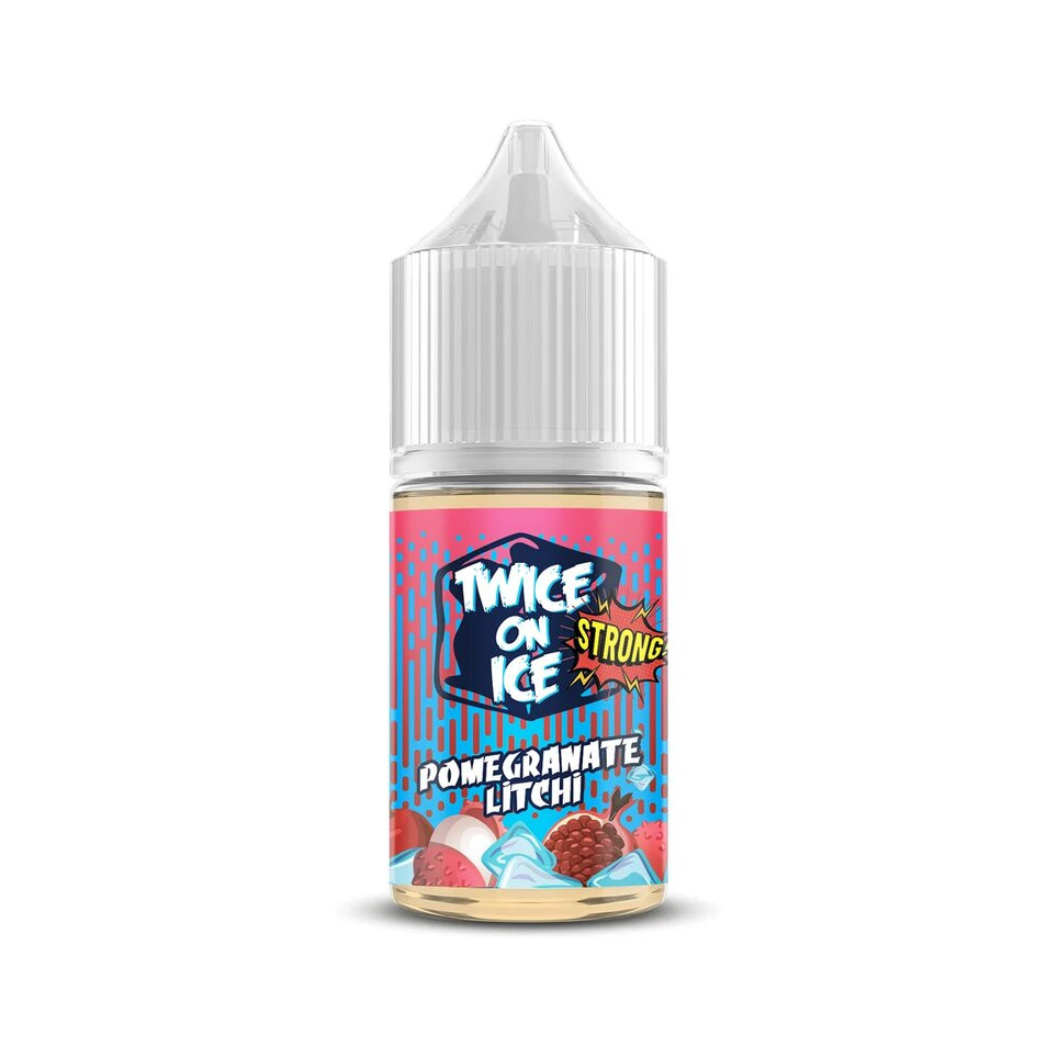 Жидкость SALT Twice On Ice 30мл 20мг STRONG - Pomegranate Litchi