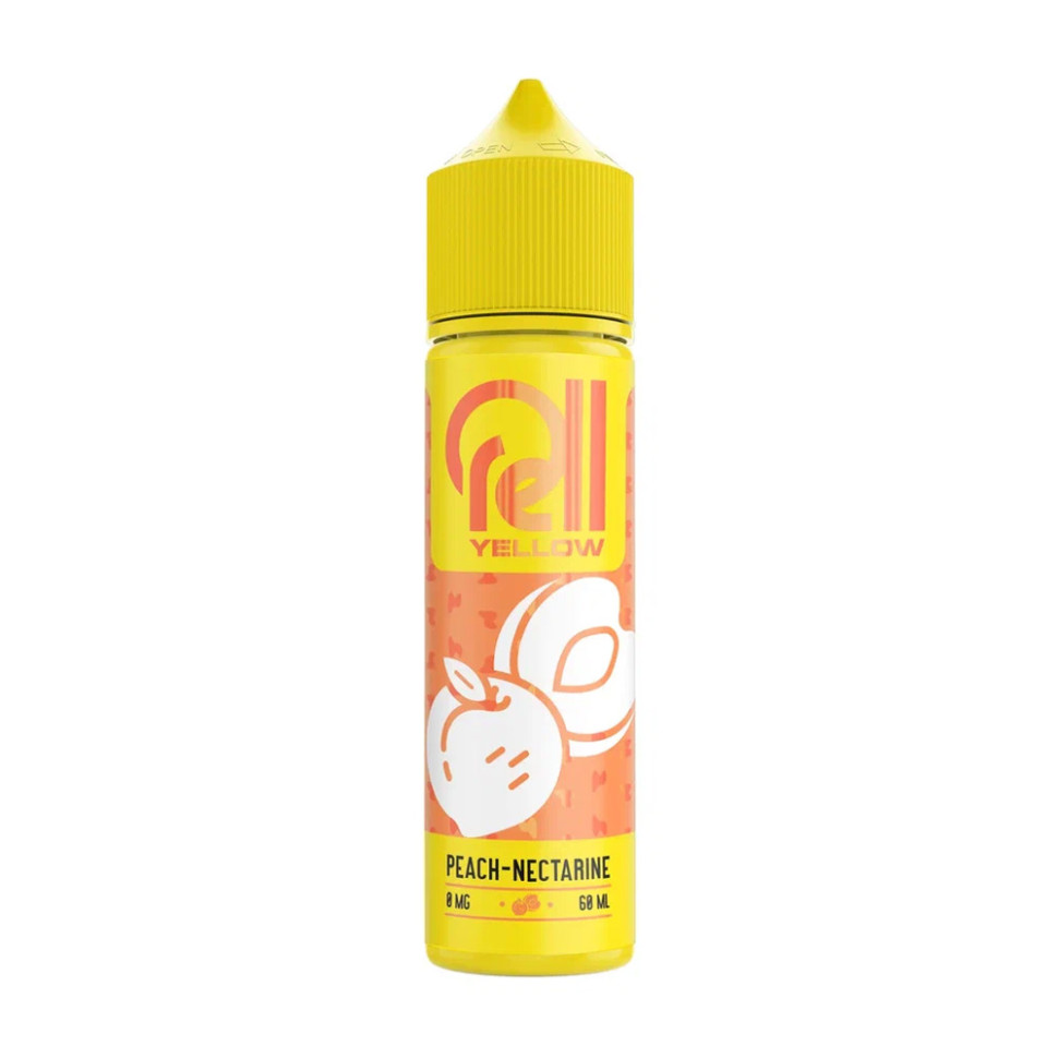 Жидкость RELL Yellow 60мл 0мг - Peach Nectarine (Персик, нектарин с кулером)