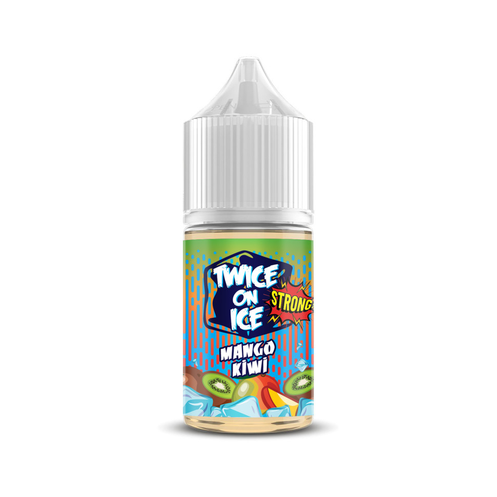 Жидкость SALT Twice On Ice 30мл 20мг STRONG - Mango Kiwi