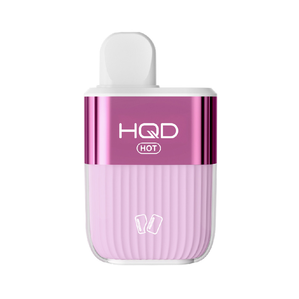 Эл. сигарета HQD HOT (5000) Bubblegum - Жвачка