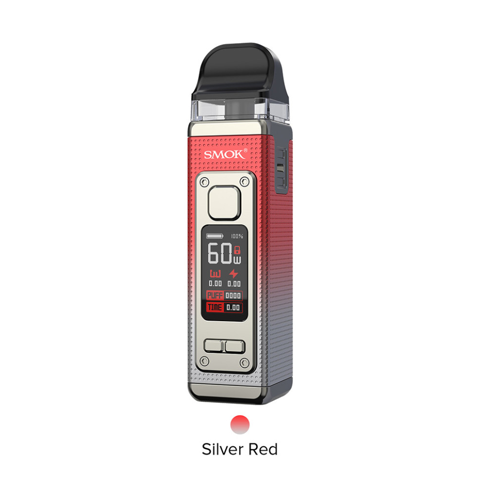 POD-система SMOK RPM 4 Pod Kit Silver Red - Серебристо-красный