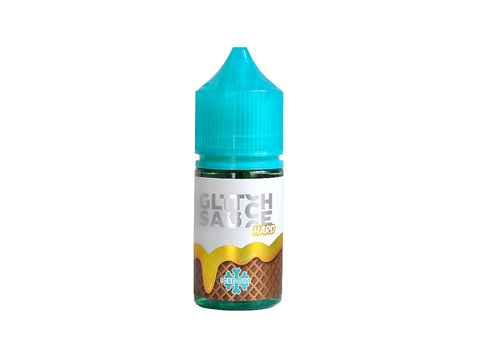 Жидкость SALT Glitch Sauce Iced Out 30мл 20мг STRONG Banana - Банановое мороженое