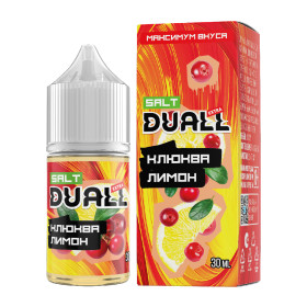 Жидкость SALT Duall EXTRA 30ml 20mg - Клюква лимон