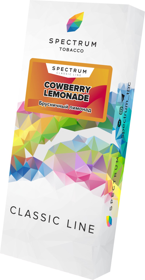 (MT) Spectrum 100гр (Classic) Cowberry Lemonade - Брусничный лимонад