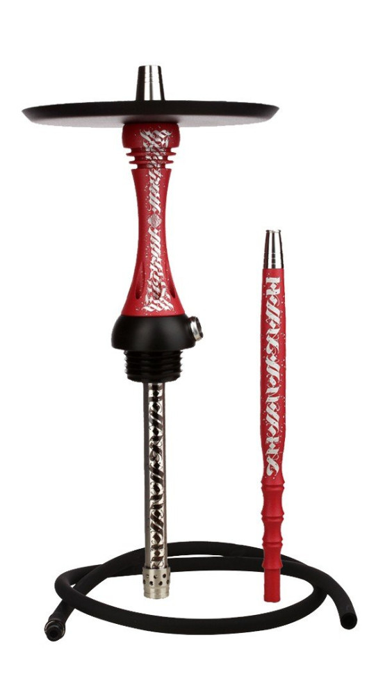 Кальян Alpha Hookah X Artist Collection - Red Matte (красный мат)