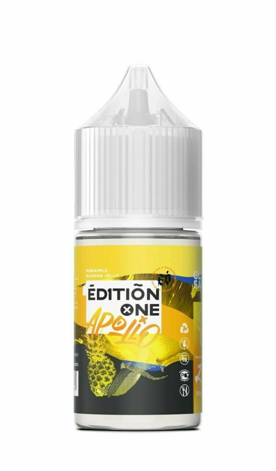 Жидкость SALT Edition One 30мл 20мг STRONG Apollo - Желе из банана и ананаса
