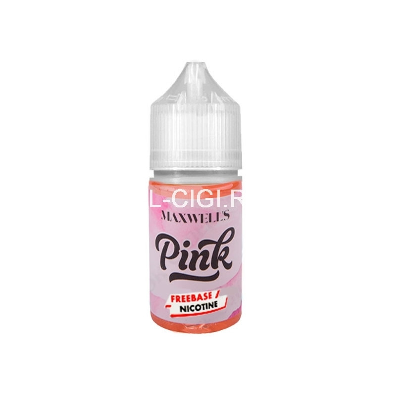 Жидкость Maxwells Freebase 30 мл 12 мг - Pink (Освежающий вкус малинового лимонада )