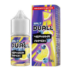 Жидкость SALT Duall EXTRA 30ml 20mg - Черника лимон