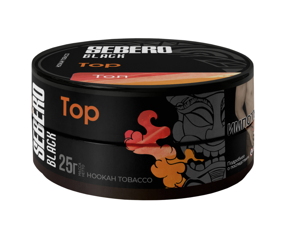 Sebero Black 25гр TOP - Клубничный попкорн