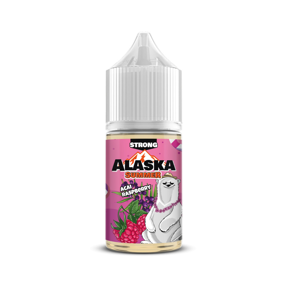 Жидкость SALT Alaska Summer 30мл 20мг Strong - Acai Raspberry