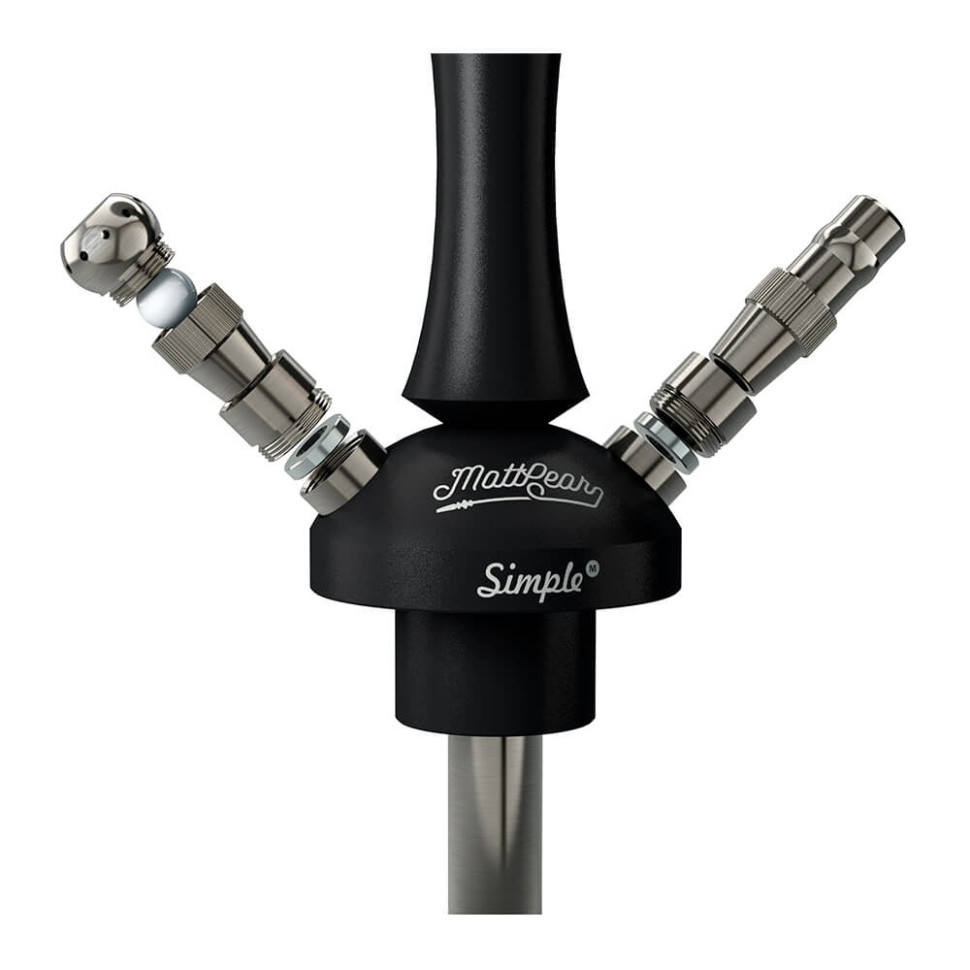 Кальян MattPear Simple M - Black Ball
