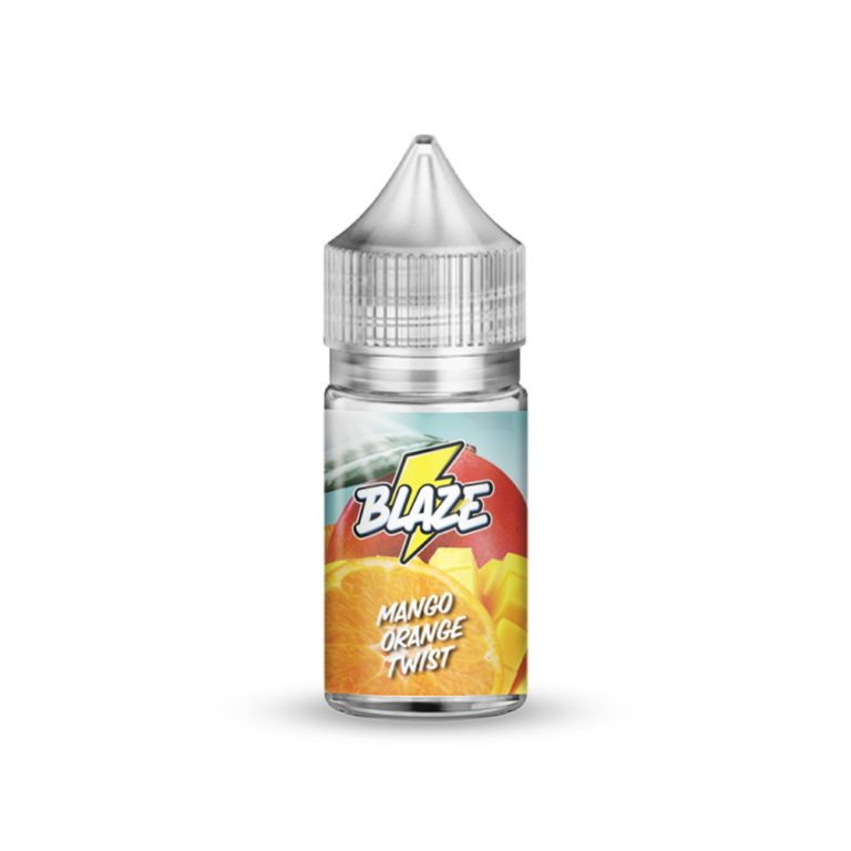 Жидкость SALT Blaze 30мл 20мг - Mango Orange Twist (Тропический вихрь из апельсина и манго)