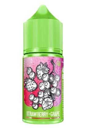 Жидкость SALT Rell Green 30мл 20мг - Strawberry Grape (Клубника, виноград)