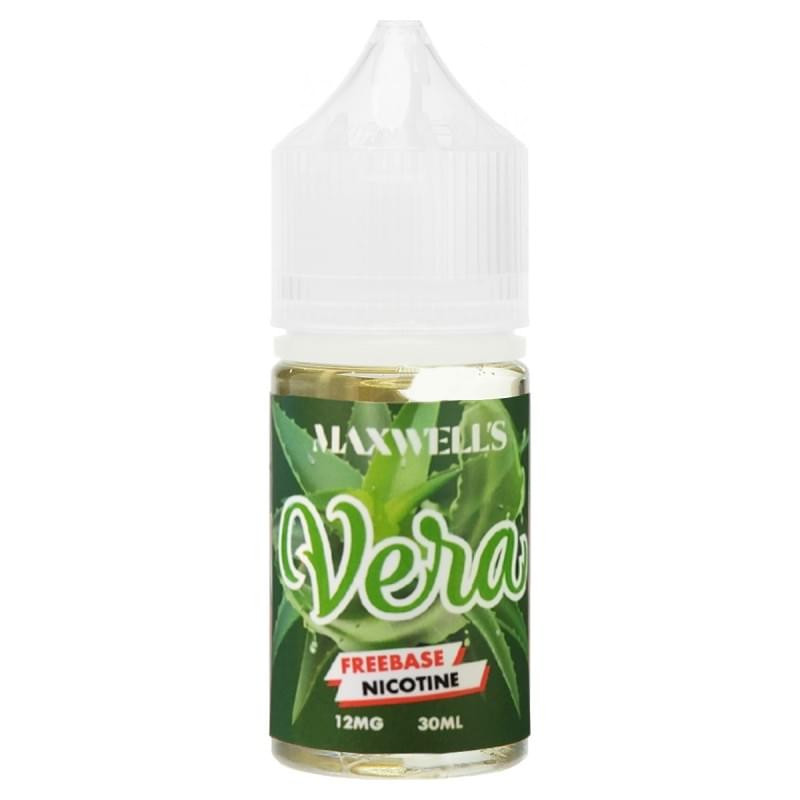 Жидкость Maxwells Freebase 30 мл 12 мг - Vera (Освежающий огуречный лимонад с кусочками алоэ)
