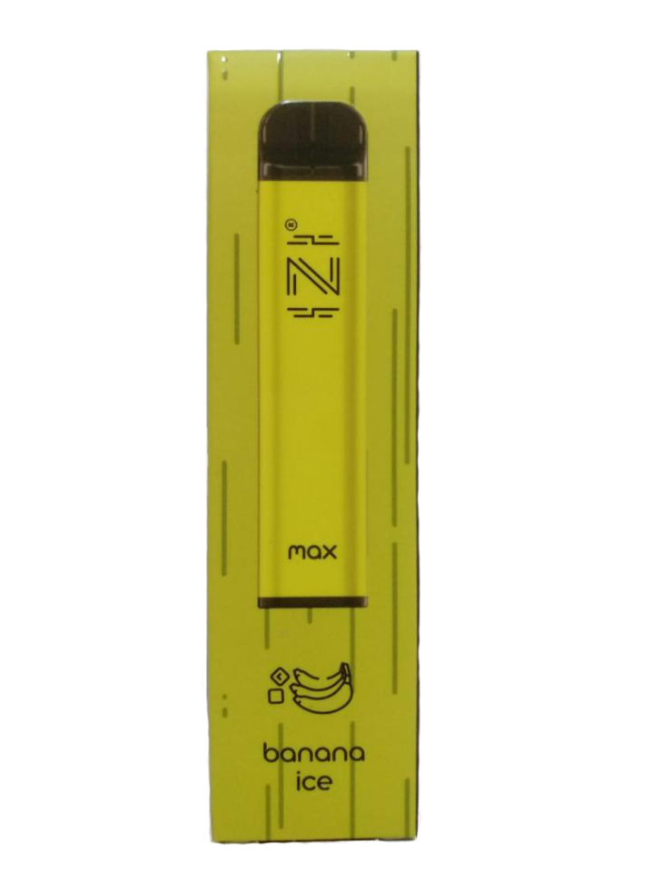 Эл. сигарета IZI MAX (1600) Banana ice - Банан