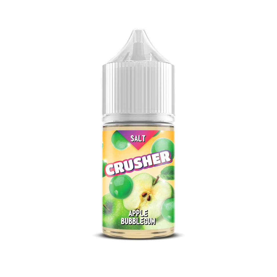 Жидкость SALT Crusher 30мл 20мг - Apple Bubblegum