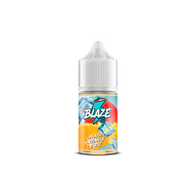Жидкость SALT Blaze On Ice 30мл 20мг - Mango Orange Twist (Леденящий тропический вихрь из апельсина