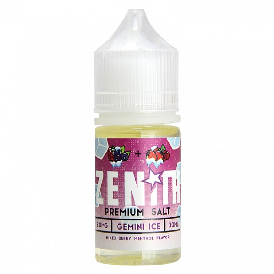 Жидкость SALT Zenith 30мл 20мг - Gemini Ice