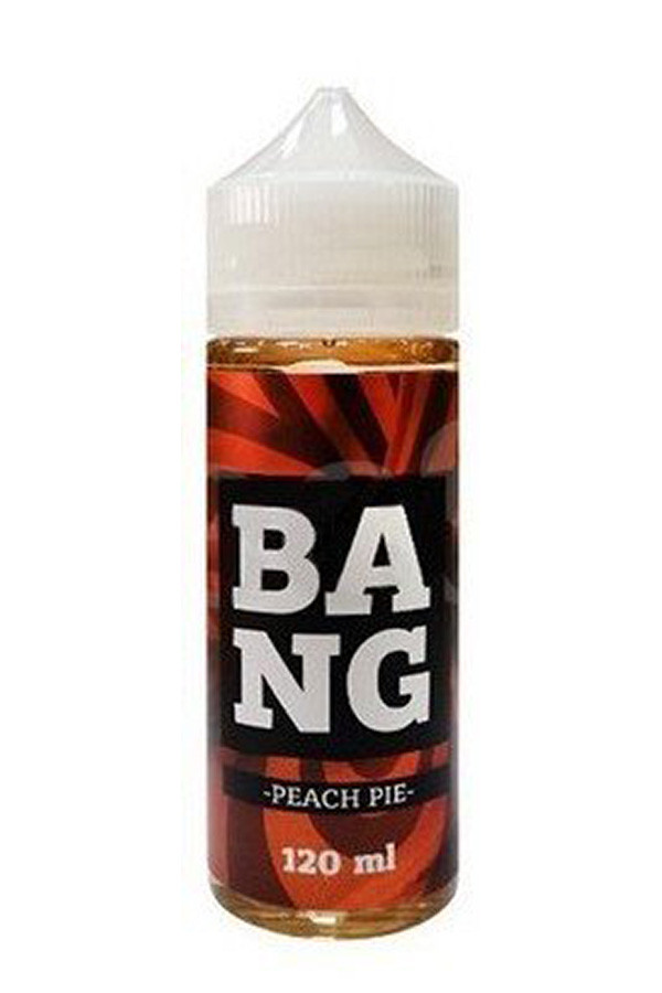 Жидкость BANG - Peach pie, (тф 3), (Персиковый пирог), 120 мл