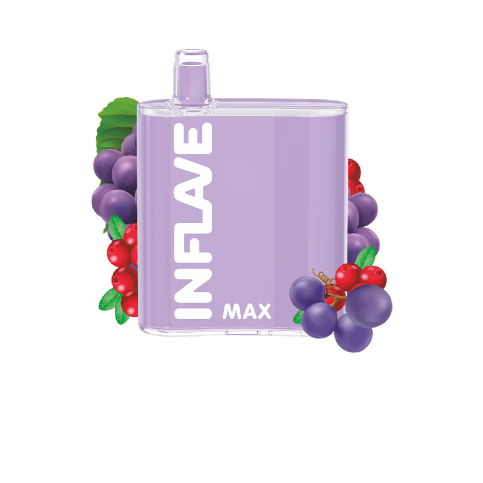 Эл. сигарета INFLAVE MAX (4000) - Клюква-Виноград
