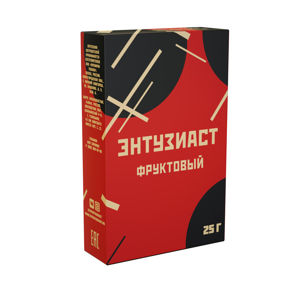 (MT) Энтузиаст 25гр - Фруктовый