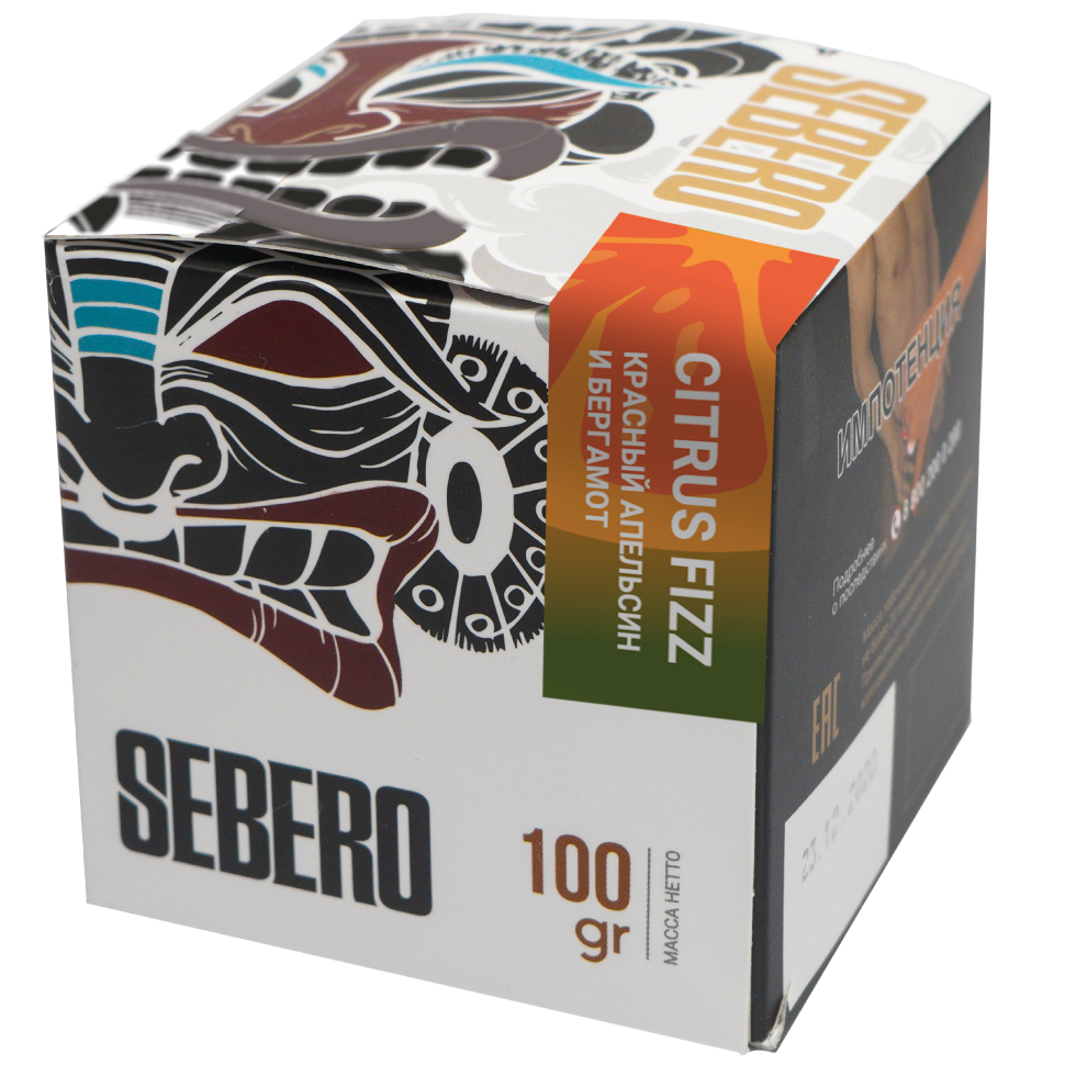 Sebero 100гр Citrus Fizz - Красный Апельсин и Бергамот