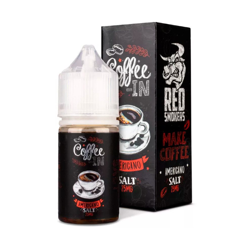 Жидкость SALT COFFEE-IN 30мл 20мг - Americano (Американо)