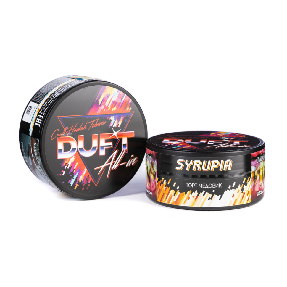 Duft All-In 100гр Syrupia с ароматом медового торта