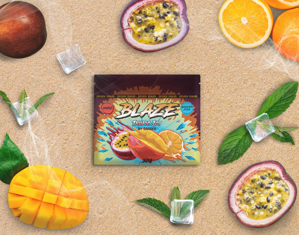 Blaze Hard 50гр Tropic Joy - Тропический микс