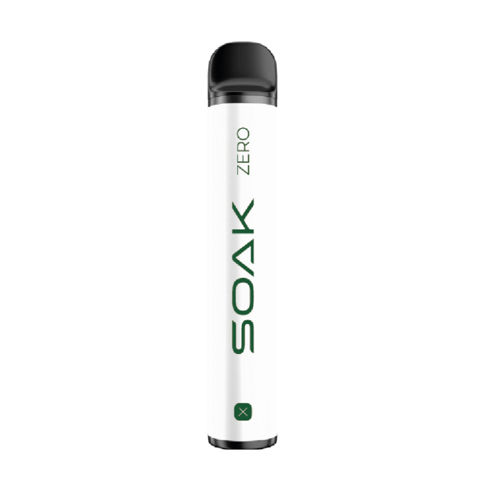 Эл. сигарета SOAK X ZERO 0мг (1500) - Aloe vera (Алоэ Вера)