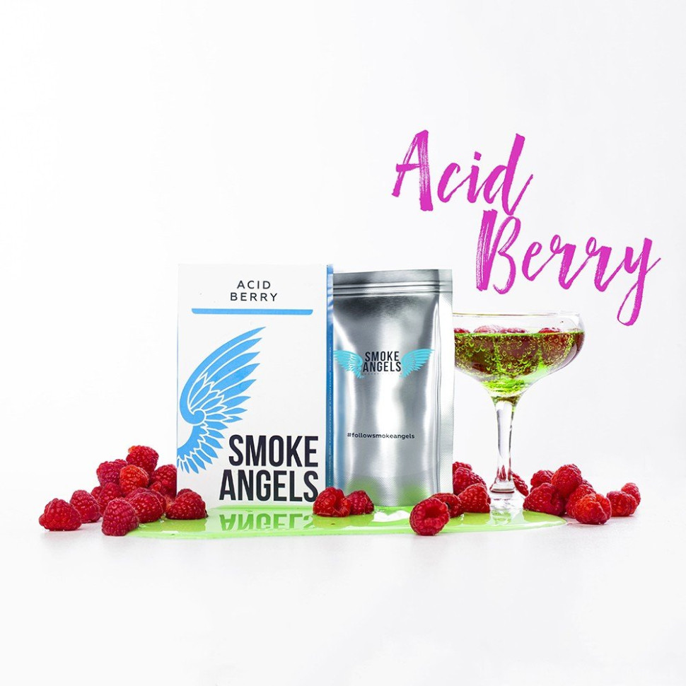 (MT) Smoke Angels 100гр Acid Berry - Лесная малина