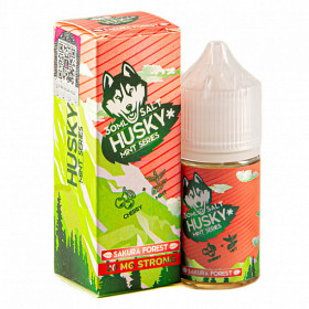 Жидкость SALT Husky 30мл 20мг Mint Series STRONG - SAKURA FOREST (вишнёвый сок,мята)