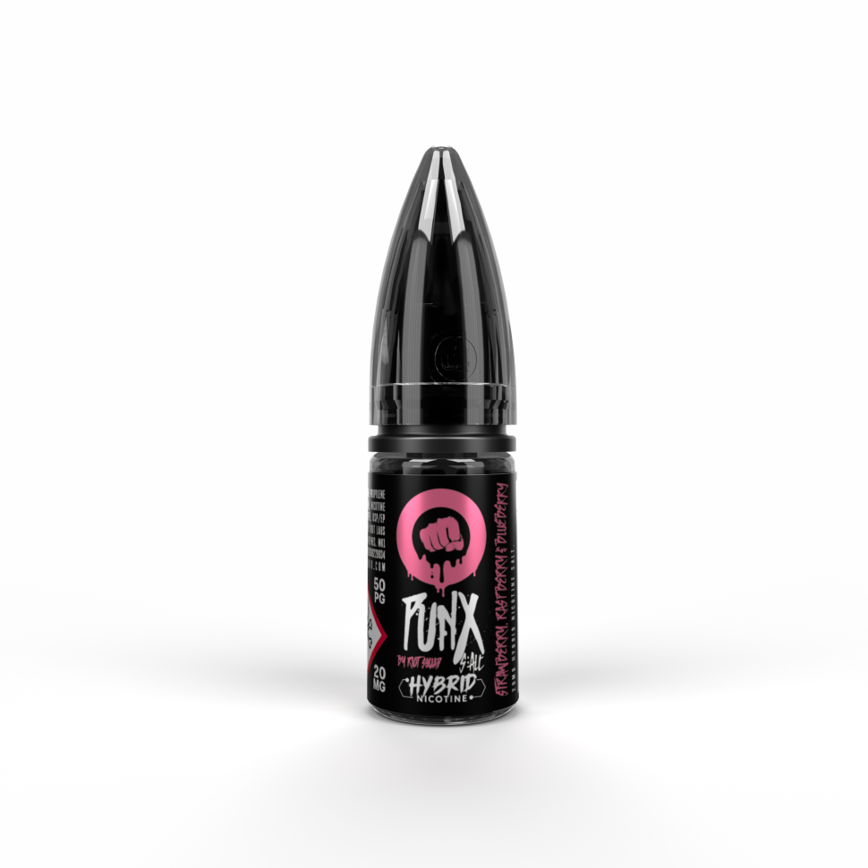 Жидкость SALT Riot 10мл 20мг - Strawberry Raspberry&Blueberry (Клубника, малина, черника)
