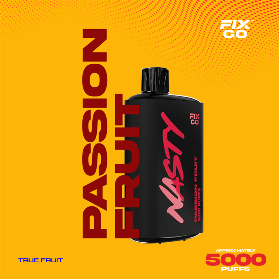 Эл. сигарета Nasty Fix (5000) Passion Fruit - Маракуйя