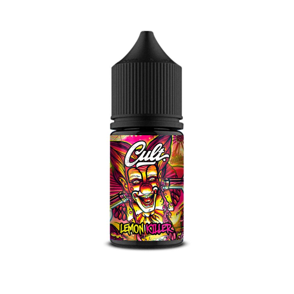 Жидкость SALT CULT Lemon Killer 30мл 20мг STRONG