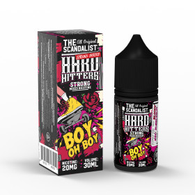 Жидкость SALT Scandalist Hardhitters 30мл 20мг STRONG - Boy Oh Boy (Жвачка-клубника-малина)