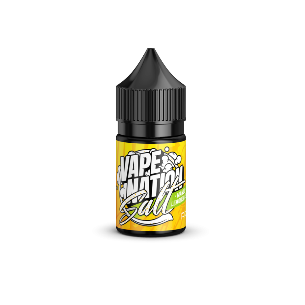 Жидкость SALT Vape Nation 30мл 20мг HARD - Mango-Lemongrass (Манго-лемонграсс)
