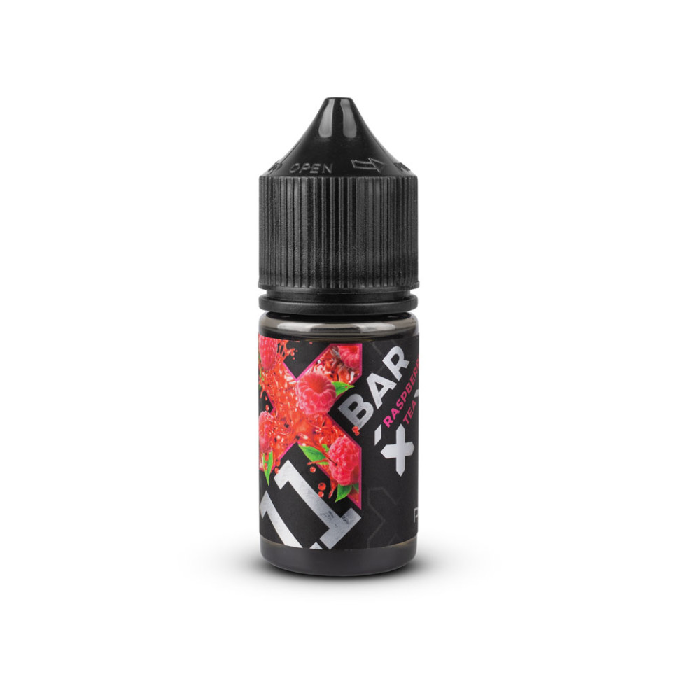 Жидкость SALT X-Bar 30мл 20мг HARD - Tea Raspberry (Чай Малина)