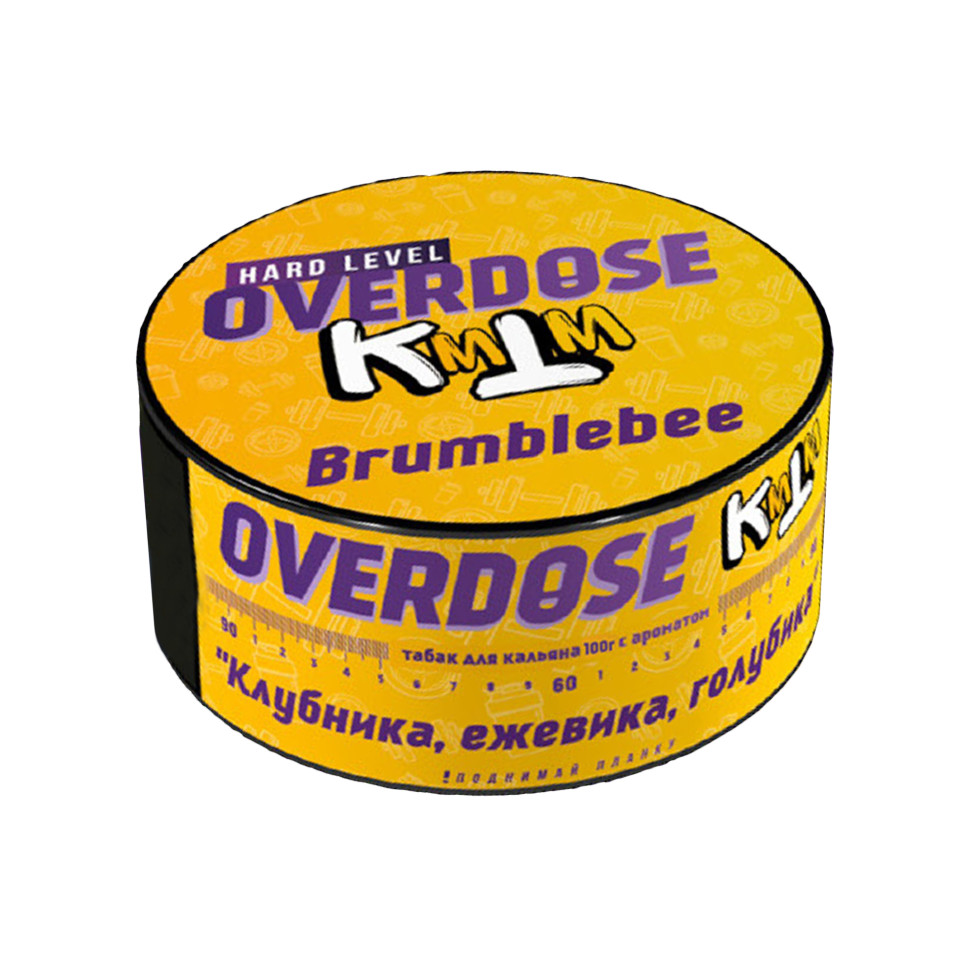 (МТ) Overdose 100гр Brumblebee - Клубника, ежевика, голубика