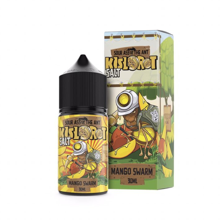 Жидкость SALT Kislorot 30мл 20мг - POLLEN COLLECTOR (Жвачка, лимон, виноград, кислинка)