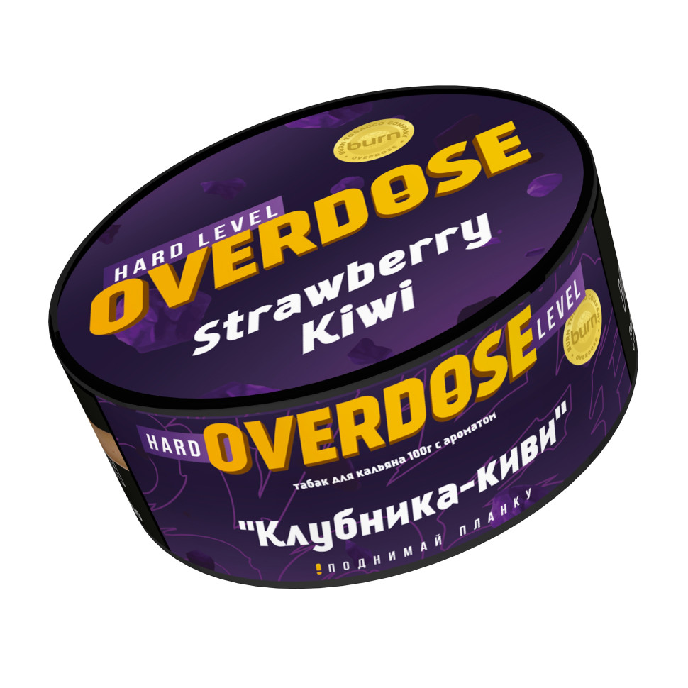 (МТ) Overdose 100гр Strawberry Kiwi - Клубника- киви