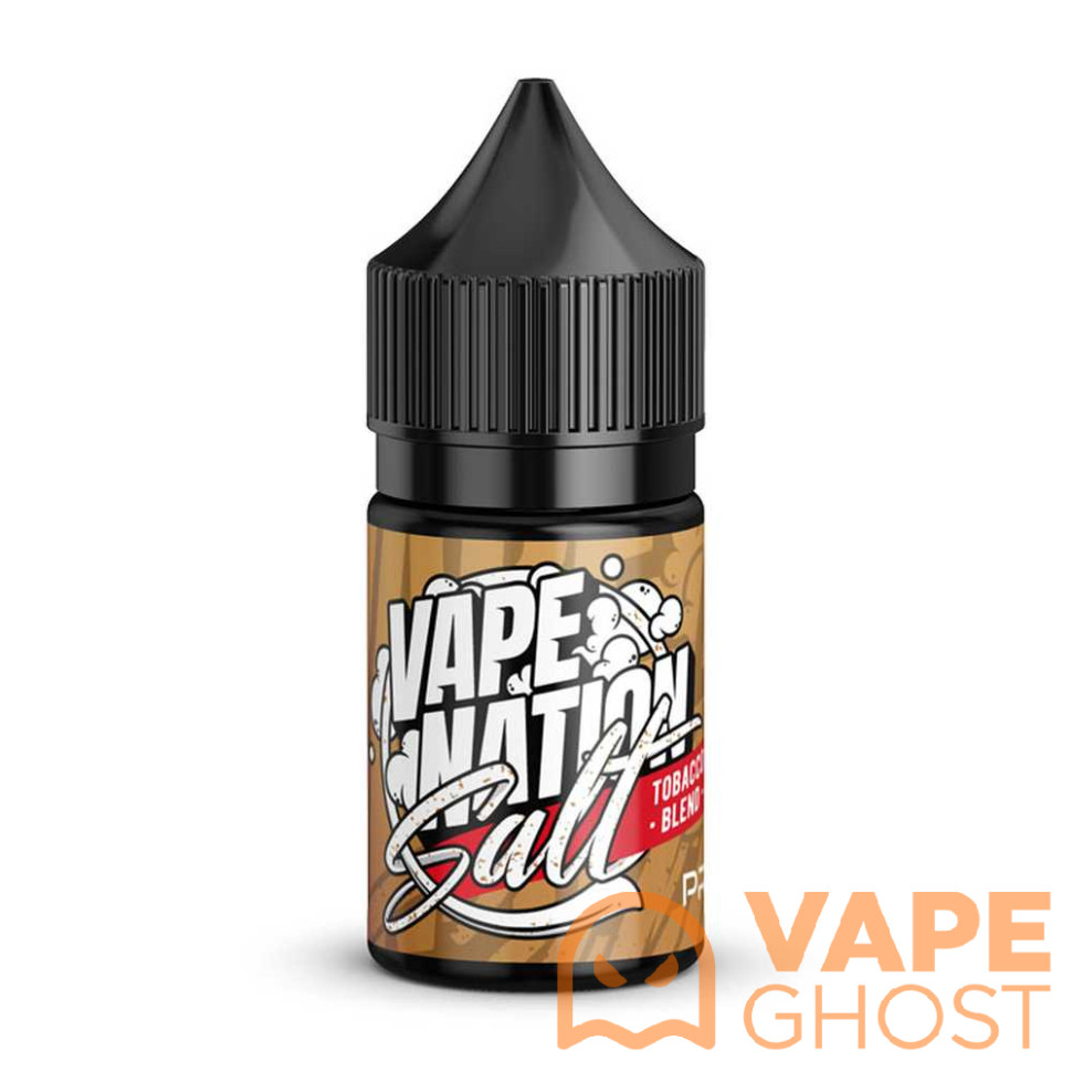 Жидкость SALT Vape Nation 30мл 20мг HARD - Tobacco blend (Табачная смесь)