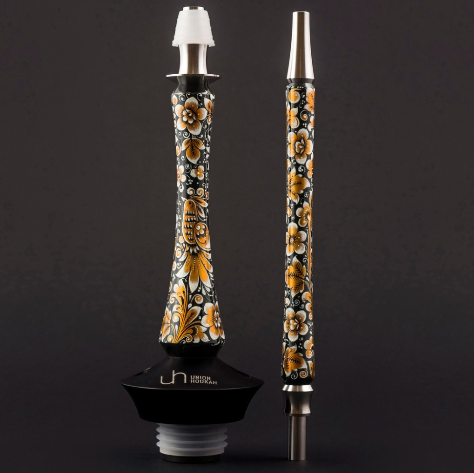 Кальян Union Hookah Хохлома HD - Кудрина на черном